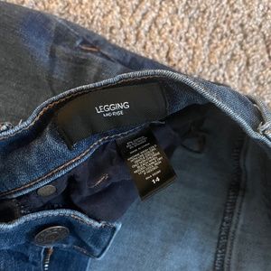 Express mid rise Jegging